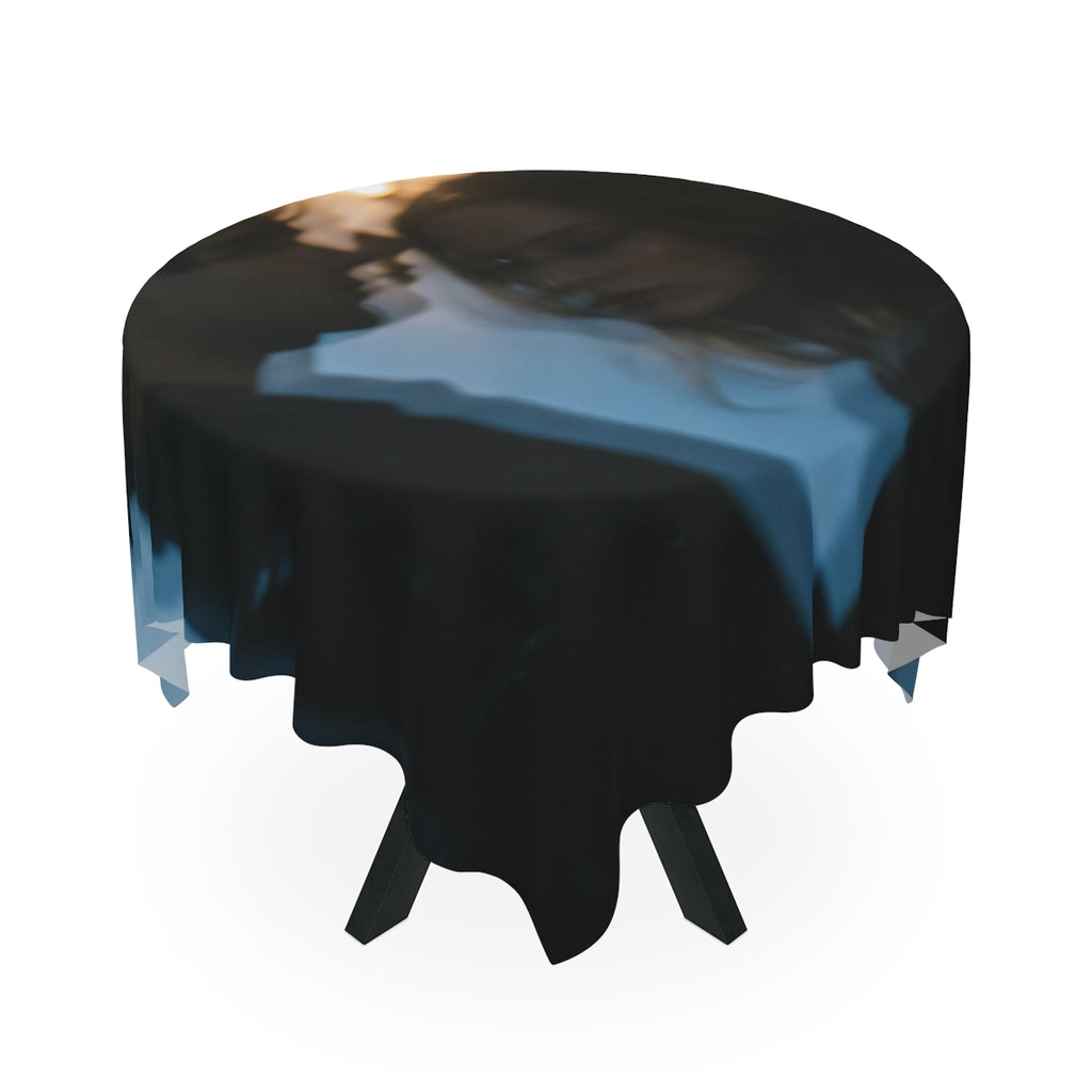 Midnight Reflections Tablecloth - Moody Dinner Decor |...