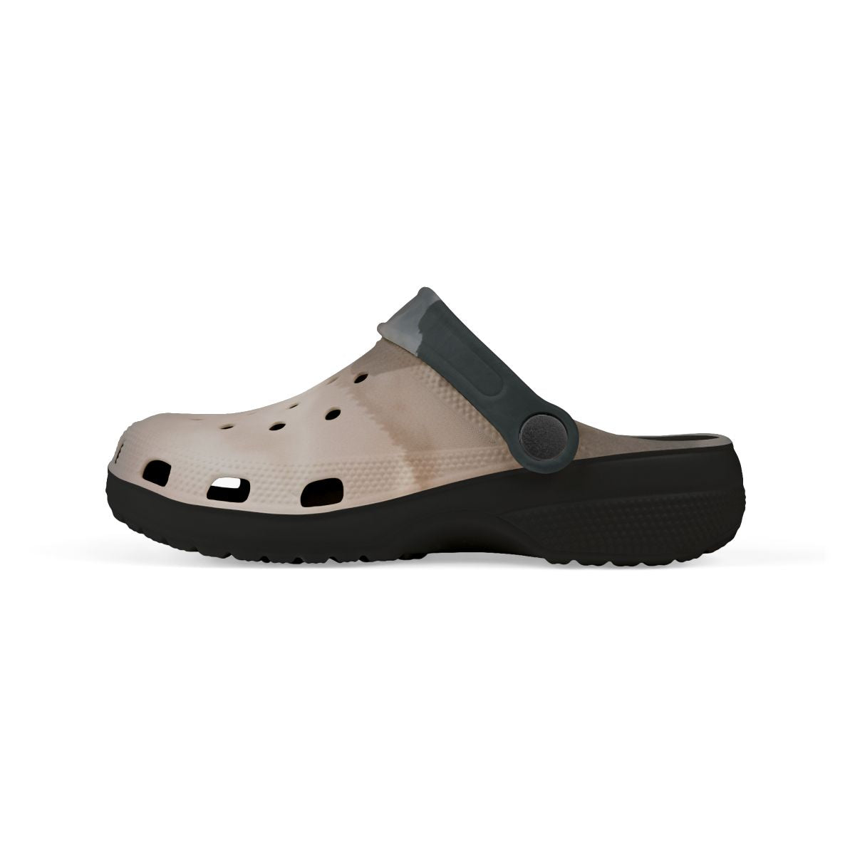 Kids' EVA Foam Clogs with Golden Moon Mountain Art