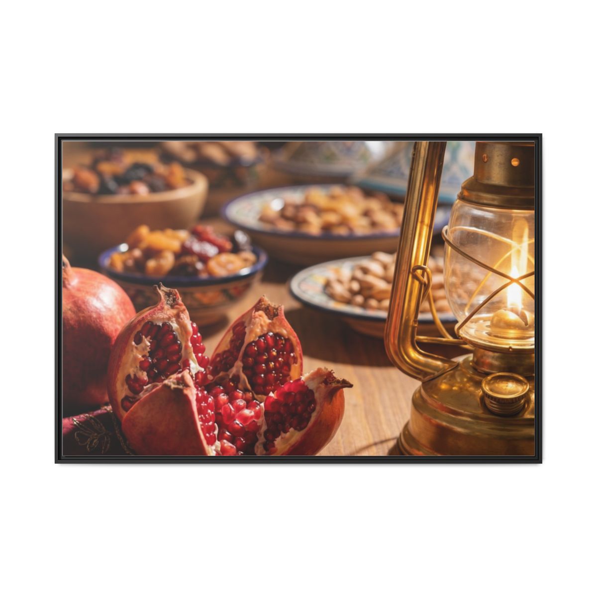 Matte Canvas Framed - Twilight Harvest (10×8, 12×9, 14×11......