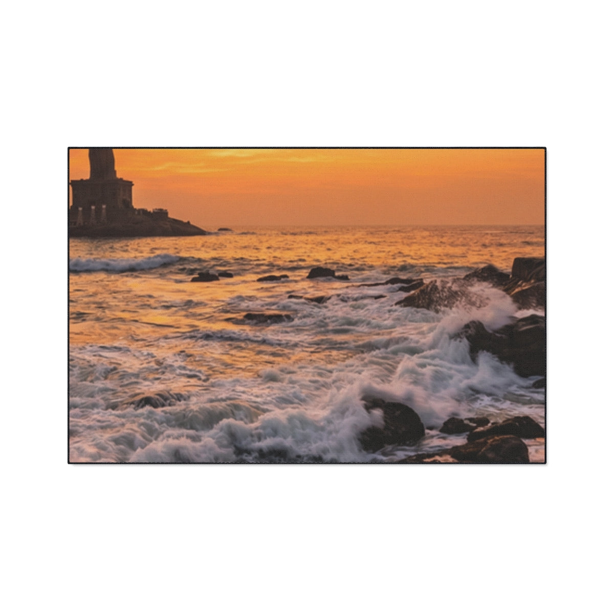 Floor Mat - Golden Sunrise Welcome