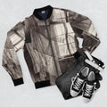Men's Bomber Jacket - Spectral Veils | Echovira Gallery