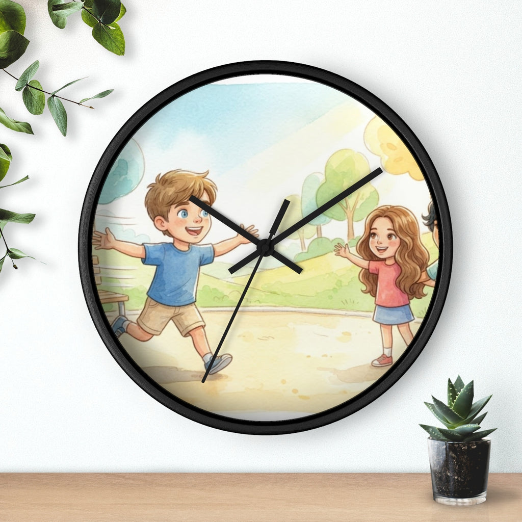 Wall Clock - Meadow Time | Echovira Gallery