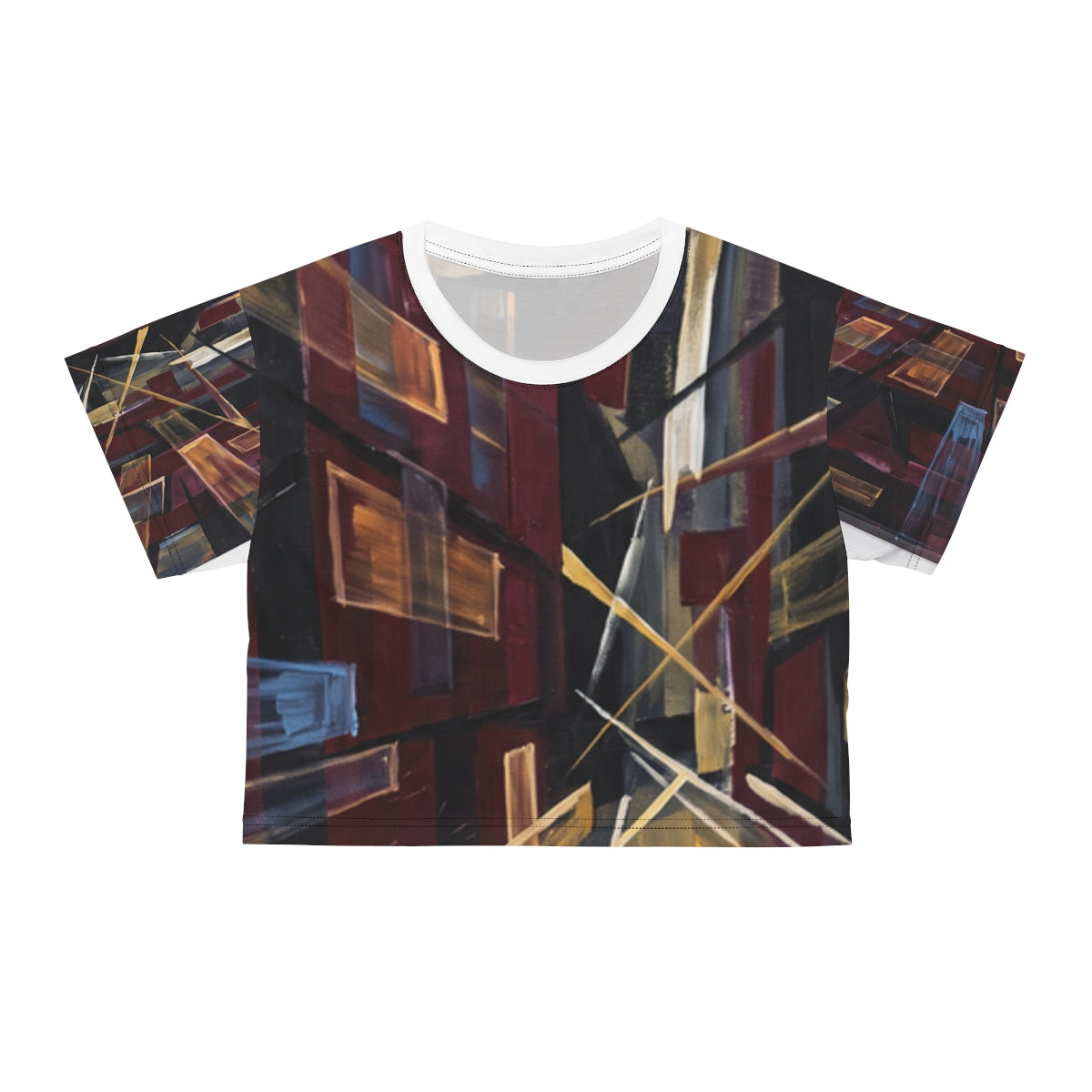 Crop Tee - Urban Horizon | Echovira Gallery