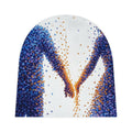 Celestial Portal Lovers Dot Art Baby Beanie