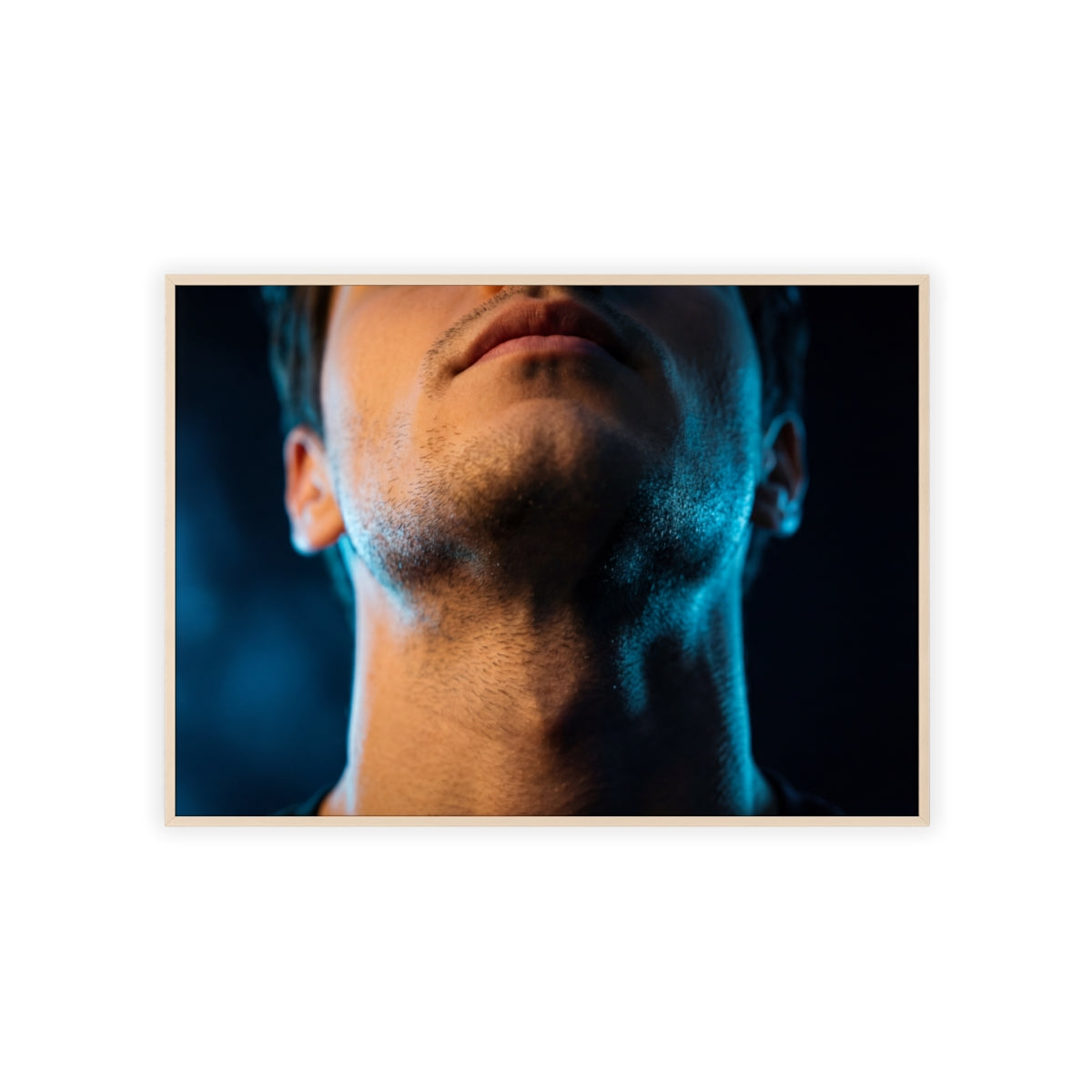 Wooden Framed Poster - Midnight Glow