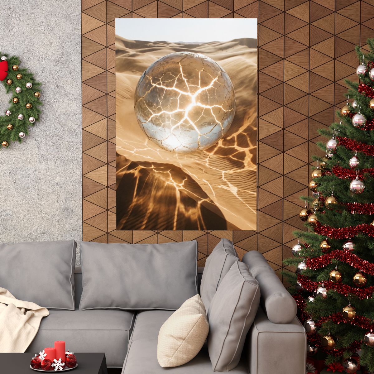 Matte Vertical Poster - Solaris Dunes (8×10 & 36×54) |...