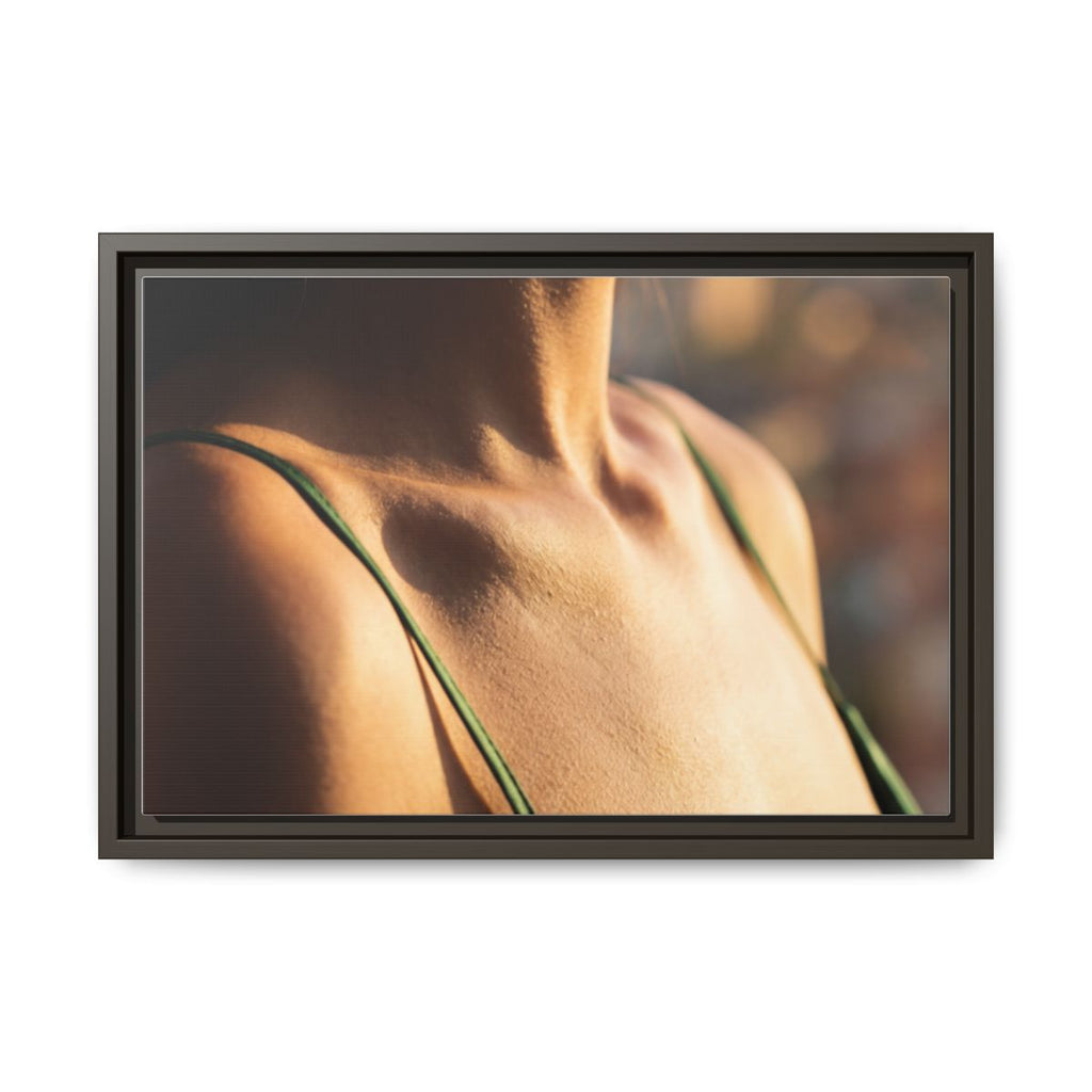 Matte Canvas Framed - Golden Hour Portrait
