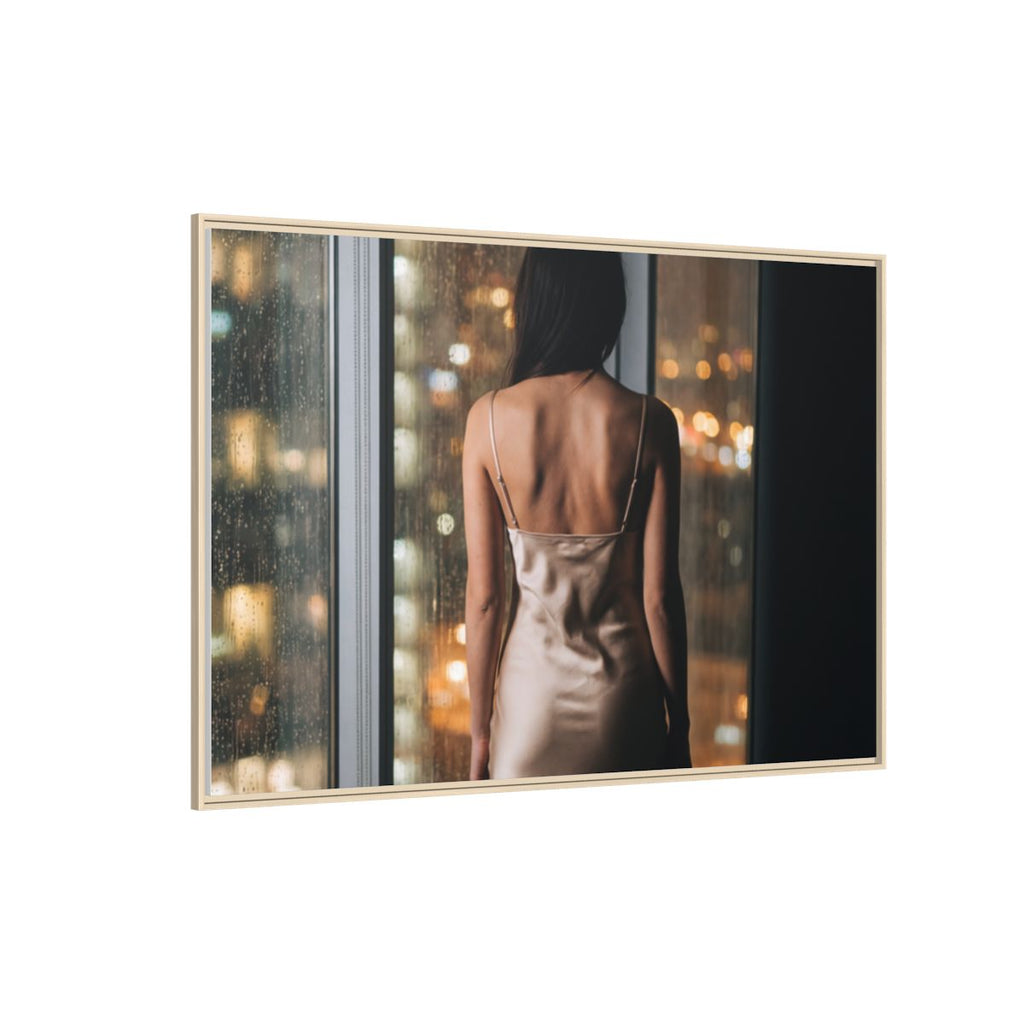 Framed Matte Canvas - Cinematic Nights