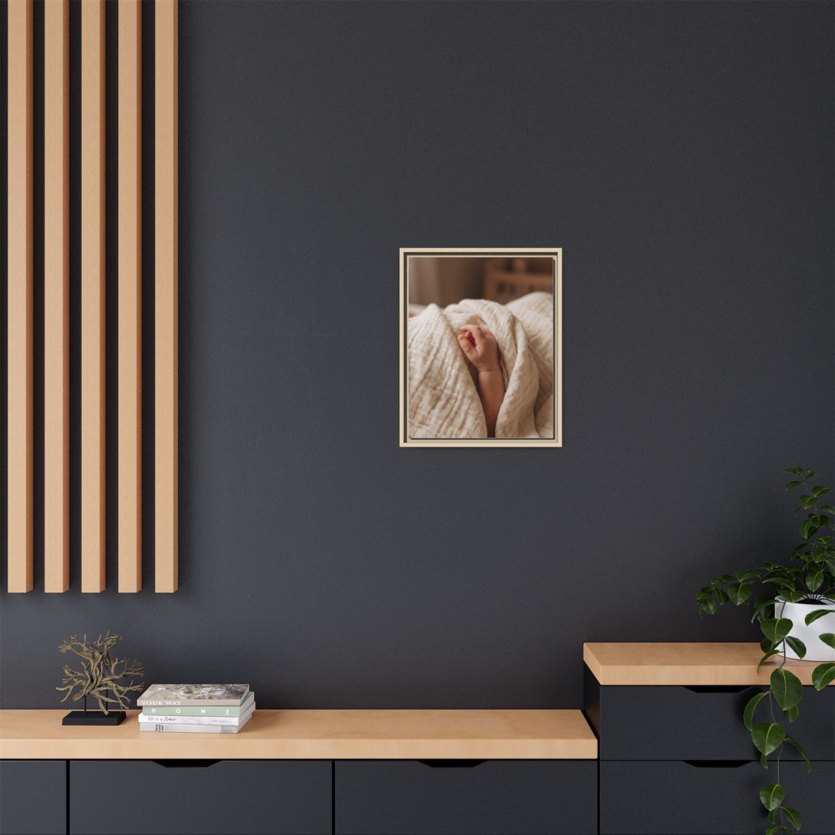 Framed Matte Canvas - Gentle Focal Point