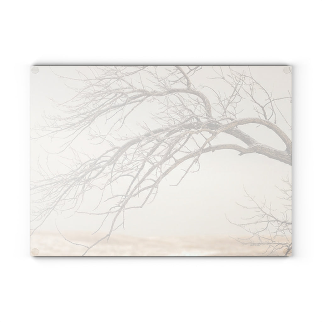 Glass Cutting Board - Hushed Landscape