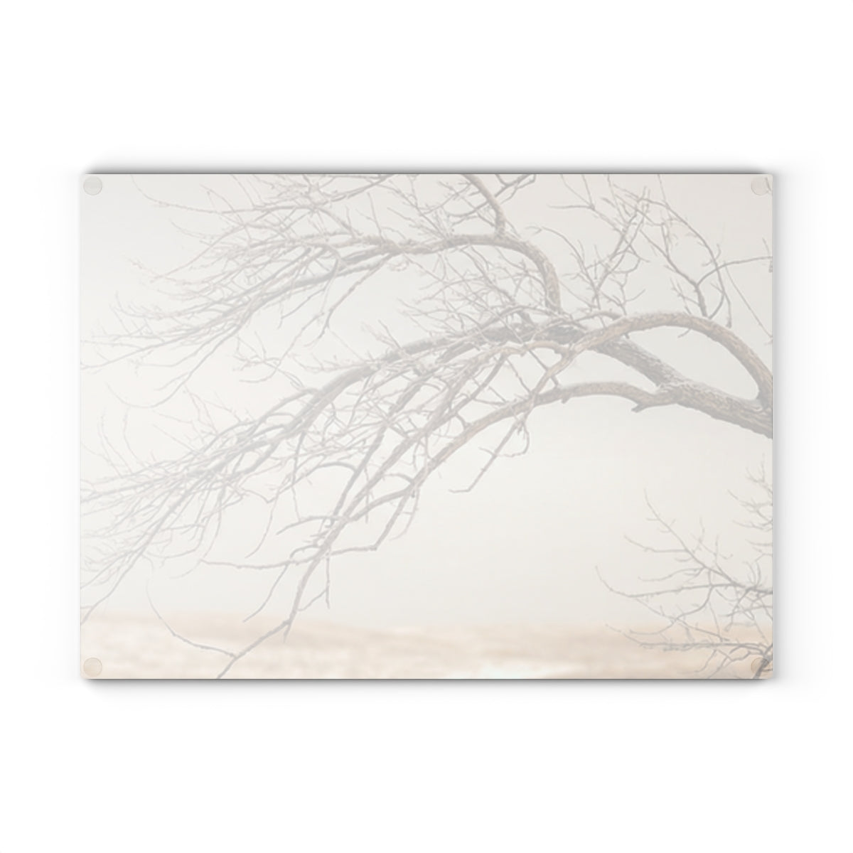 Glass Cutting Board - Hushed Landscape