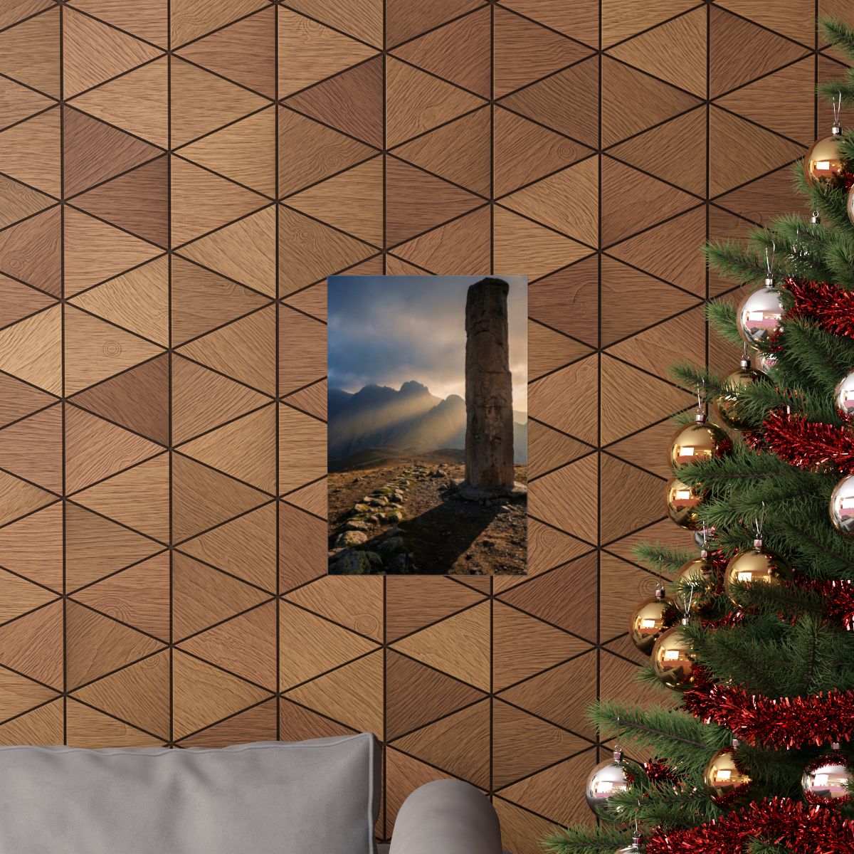 Matte Vertical Posters - Mystic Monolith Ancient Persian......
