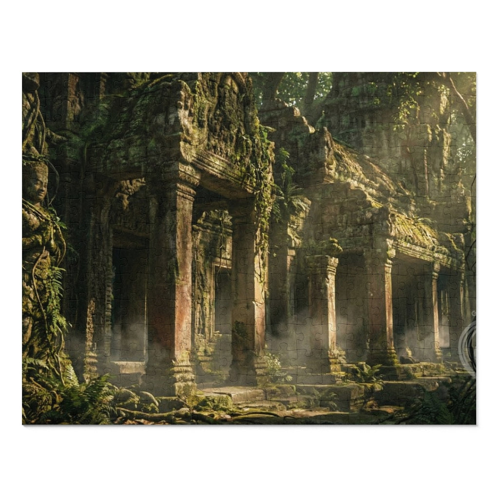 Jigsaw Puzzle with Tin - Ancient Sanctuary (30, 110, 252......