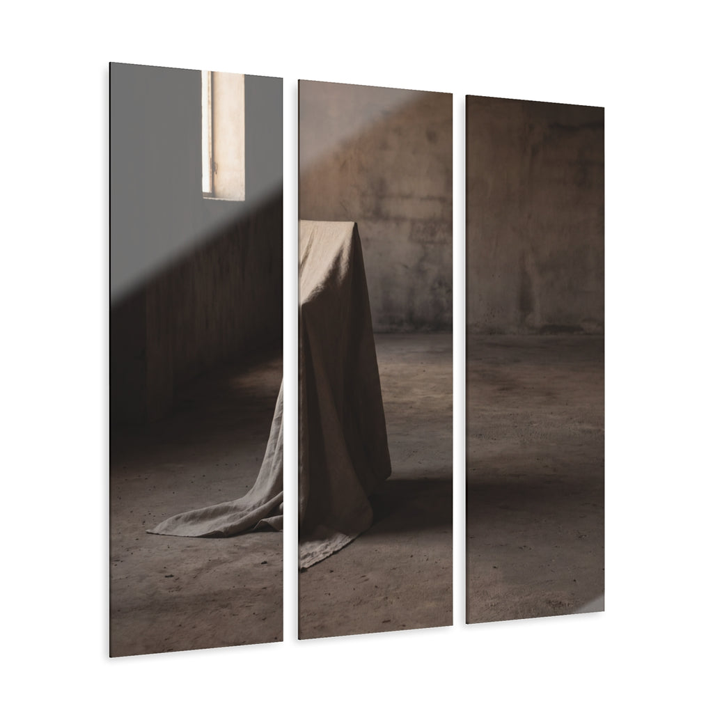 Acrylic Triptych Prints - Wabi-Sabi Sanctuary — Portrait