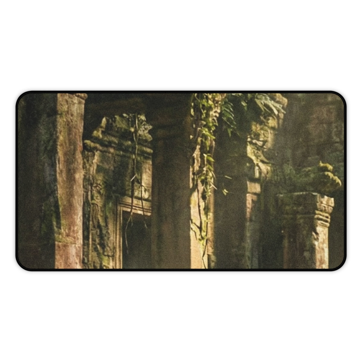 Desk Mat - Ancient Temple Workstation | Echovira Gallery