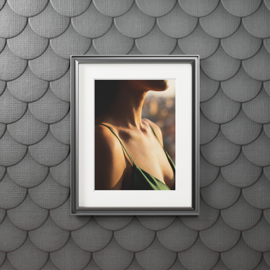 Fine Art Print - Cinematic Emerald Portrait — Portrait