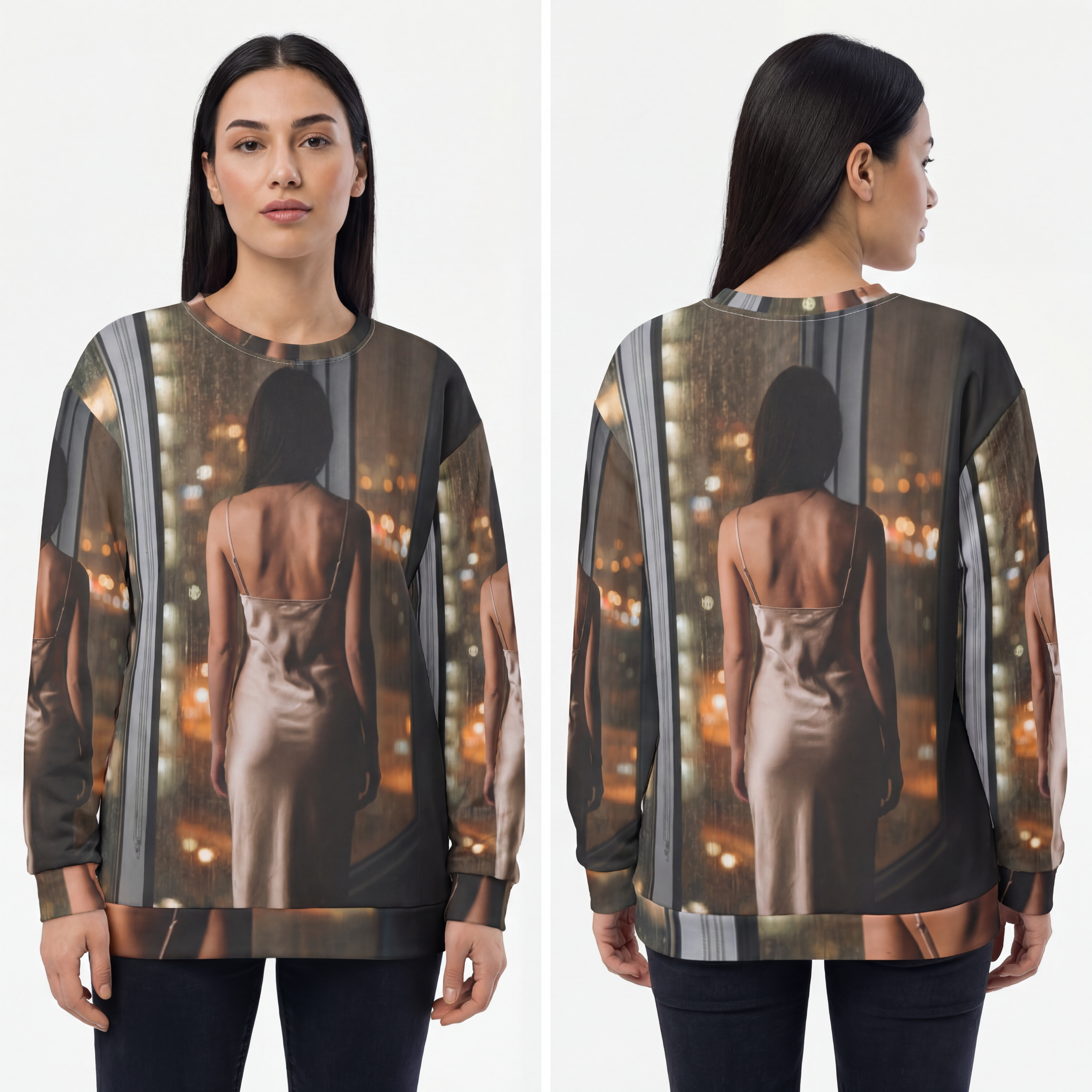 Unisex Sweatshirt - City Rain Comfort