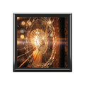 Jewelry Box - Golden Fracture Shattered Glass Art | Echovira...