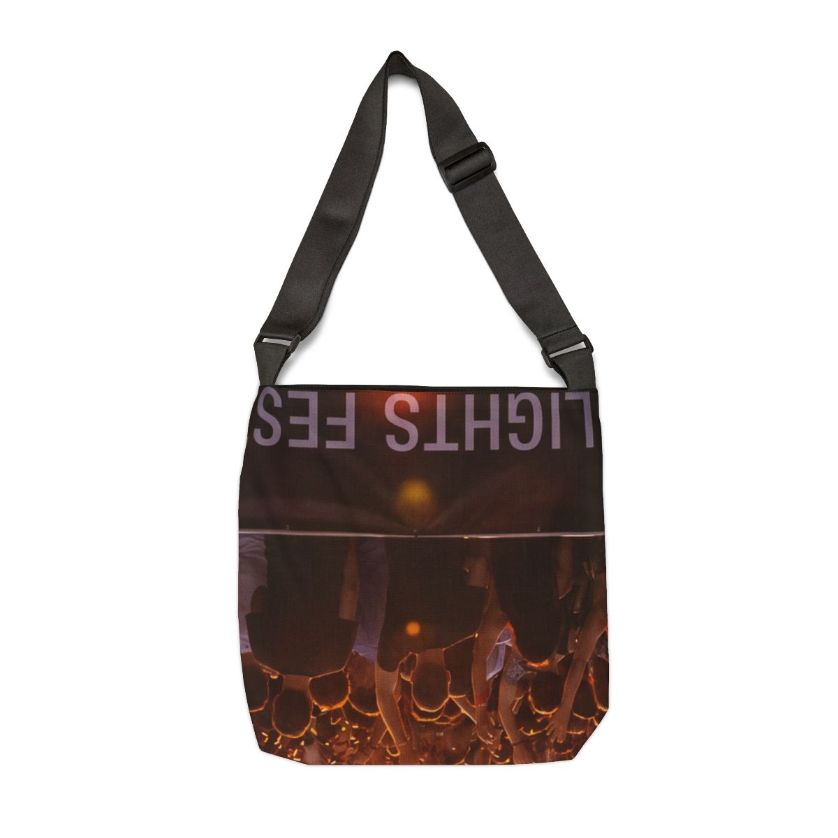 Adjustable Tote Bag - City Lights Festival | Echovira...