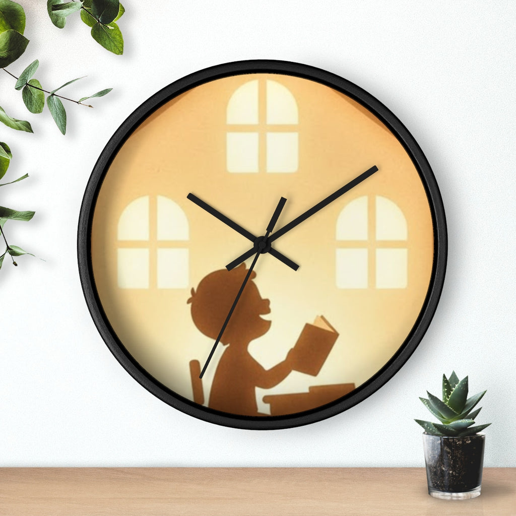 Wall Clock - Storybook Bedtime | Echovira Gallery