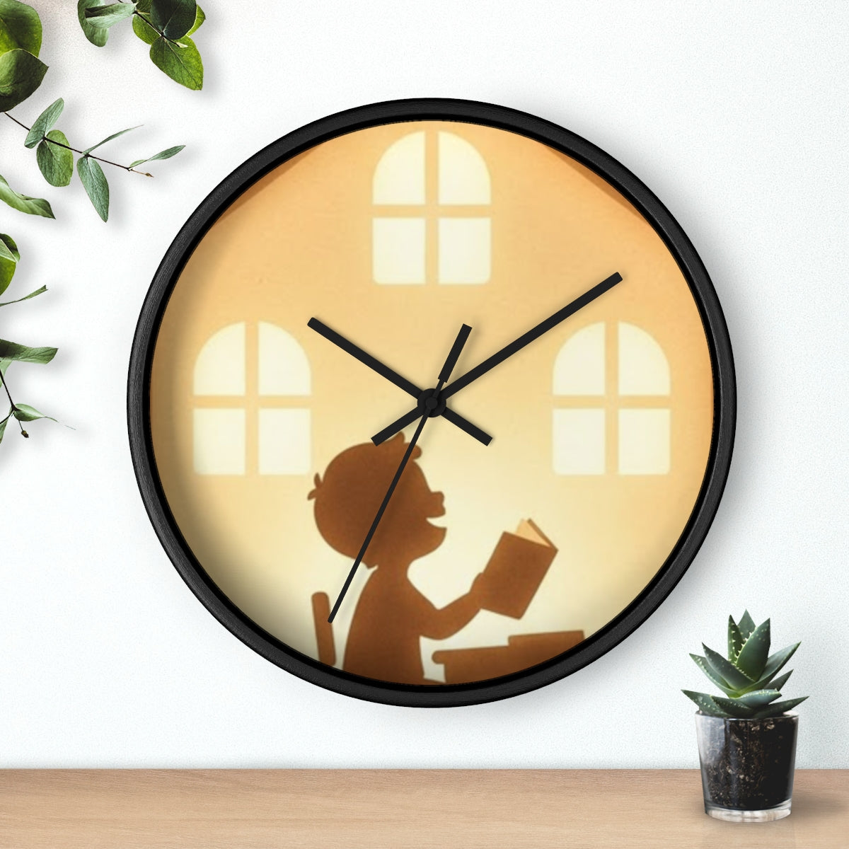 Wall Clock - Storybook Bedtime | Echovira Gallery