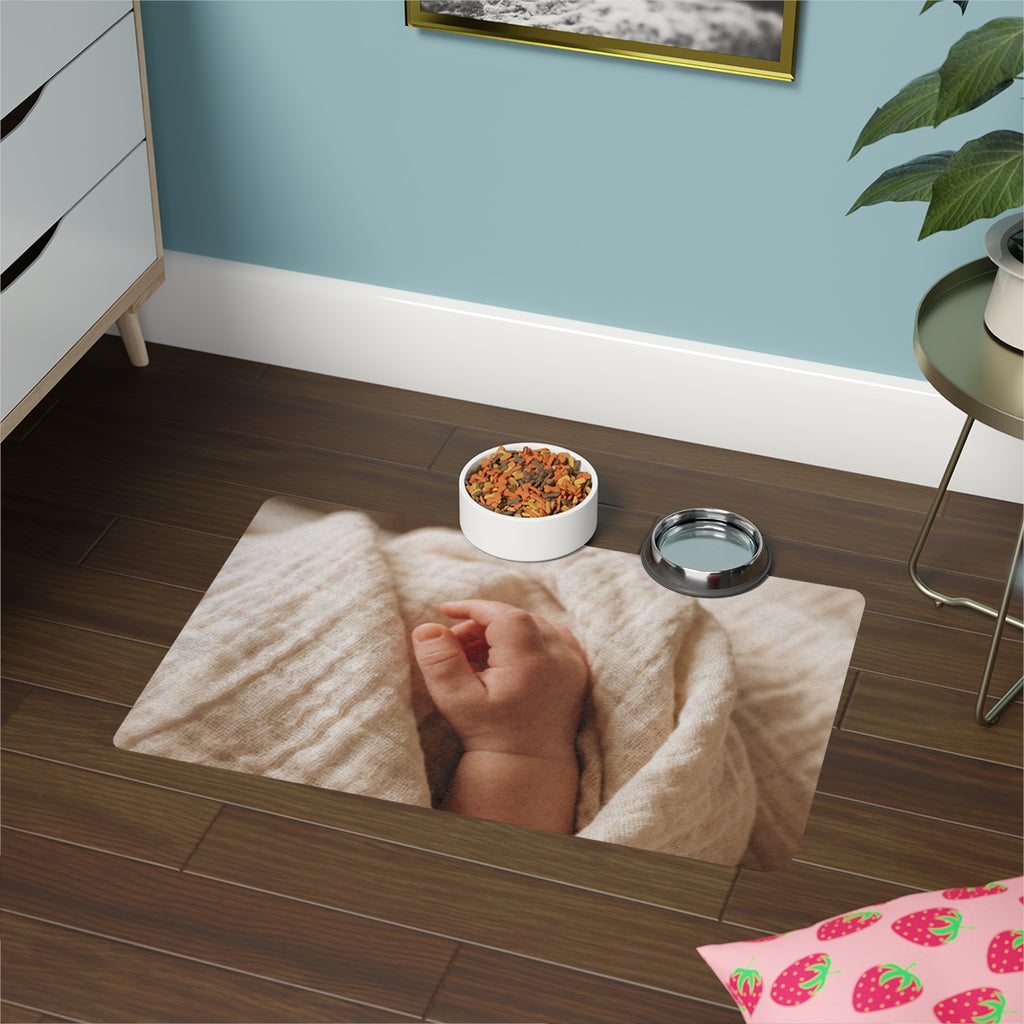 Pet Food Mat (12x18) - Warm Neutral Care