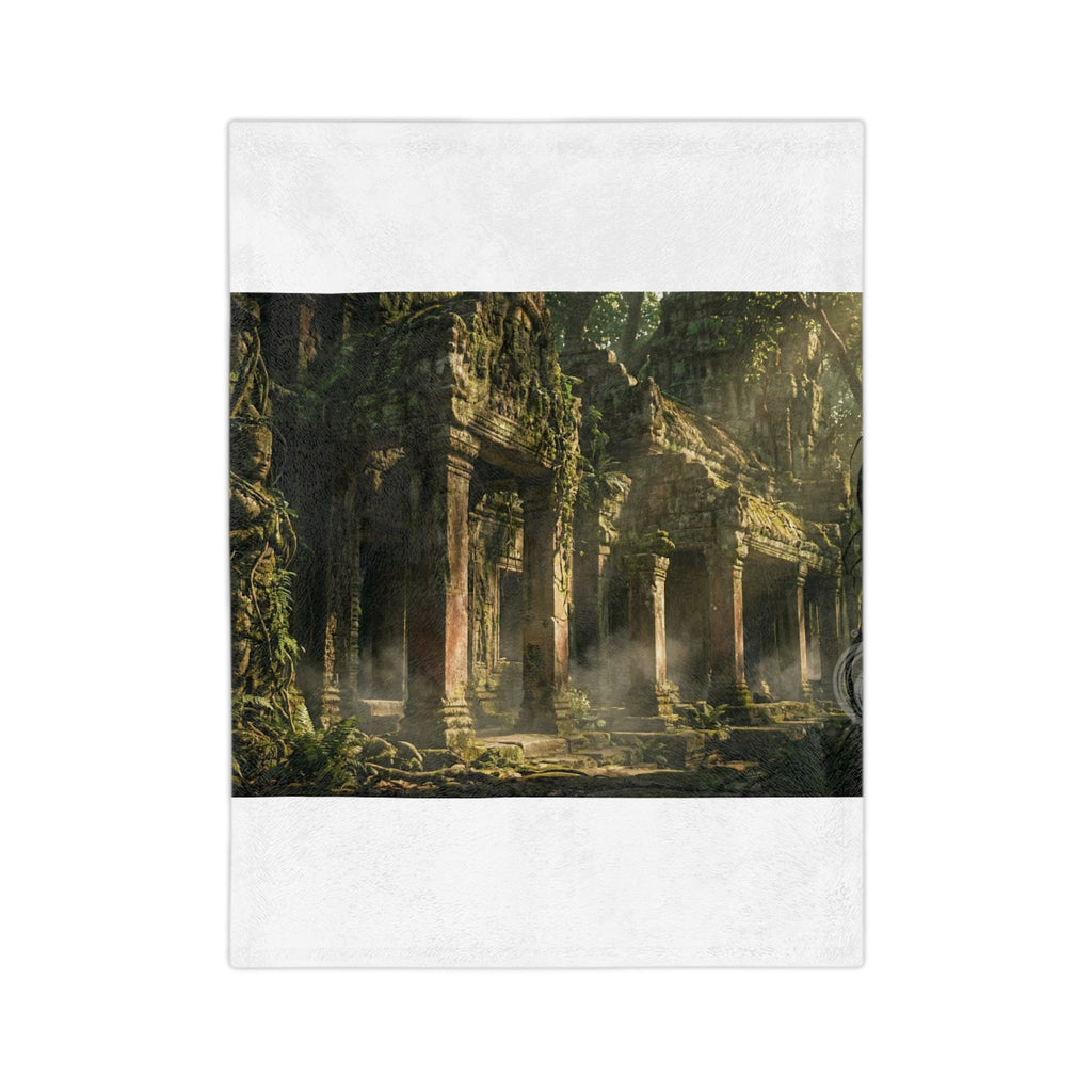 Velveteen Blanket - Overgrown Sanctuary | Echovira Gallery