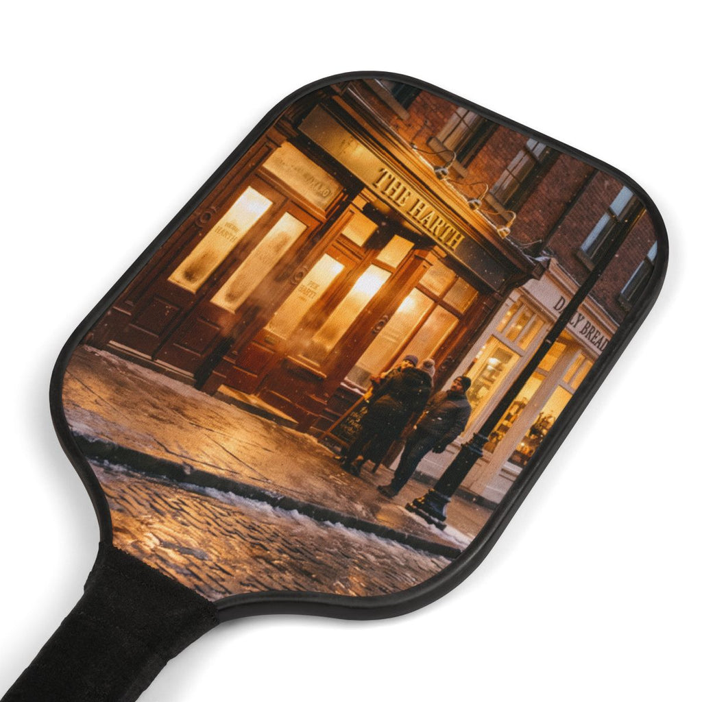 Pickleball Kit - Twilight Cobblestone Street | Echovira...