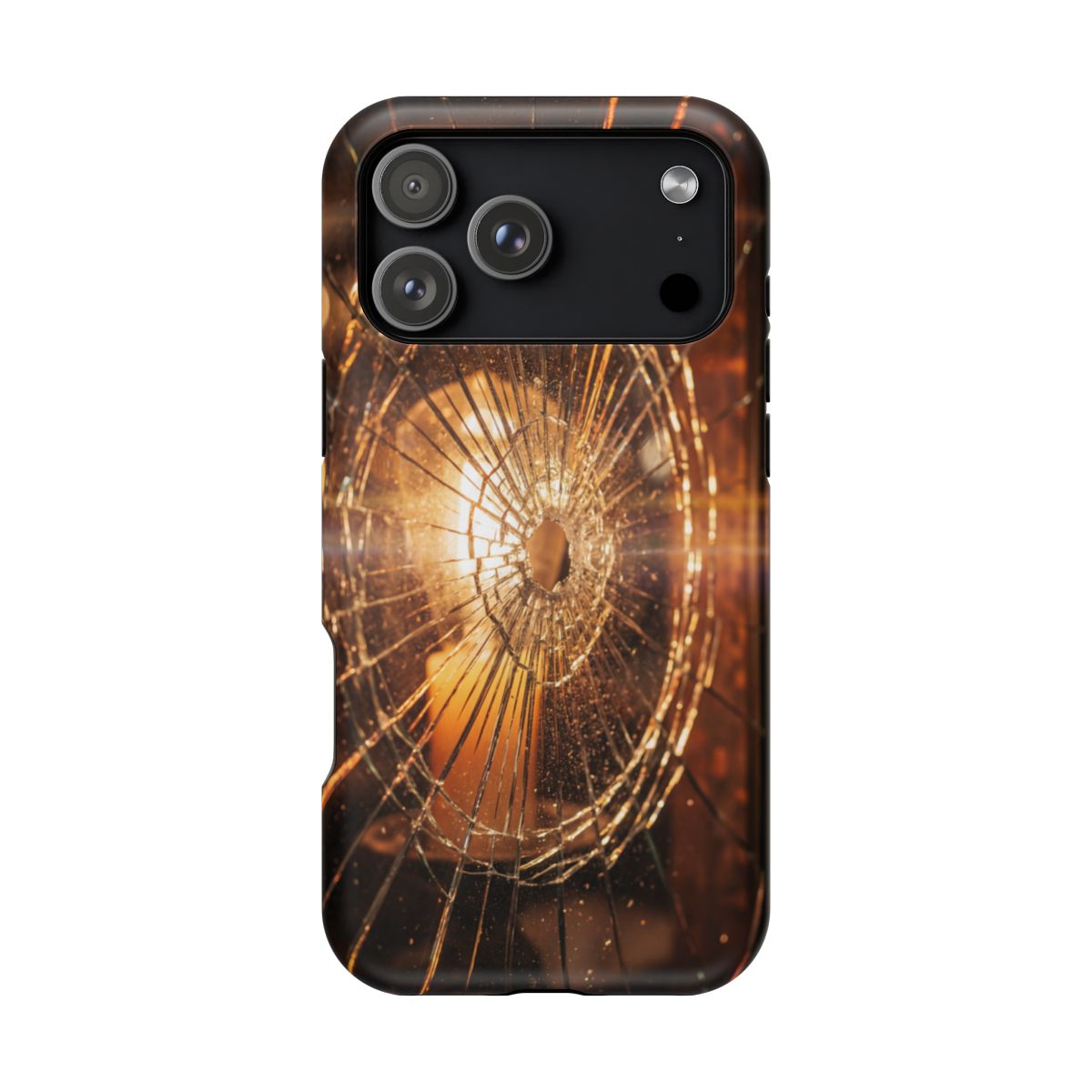 Impact-Resistant Case - Shattered Amber