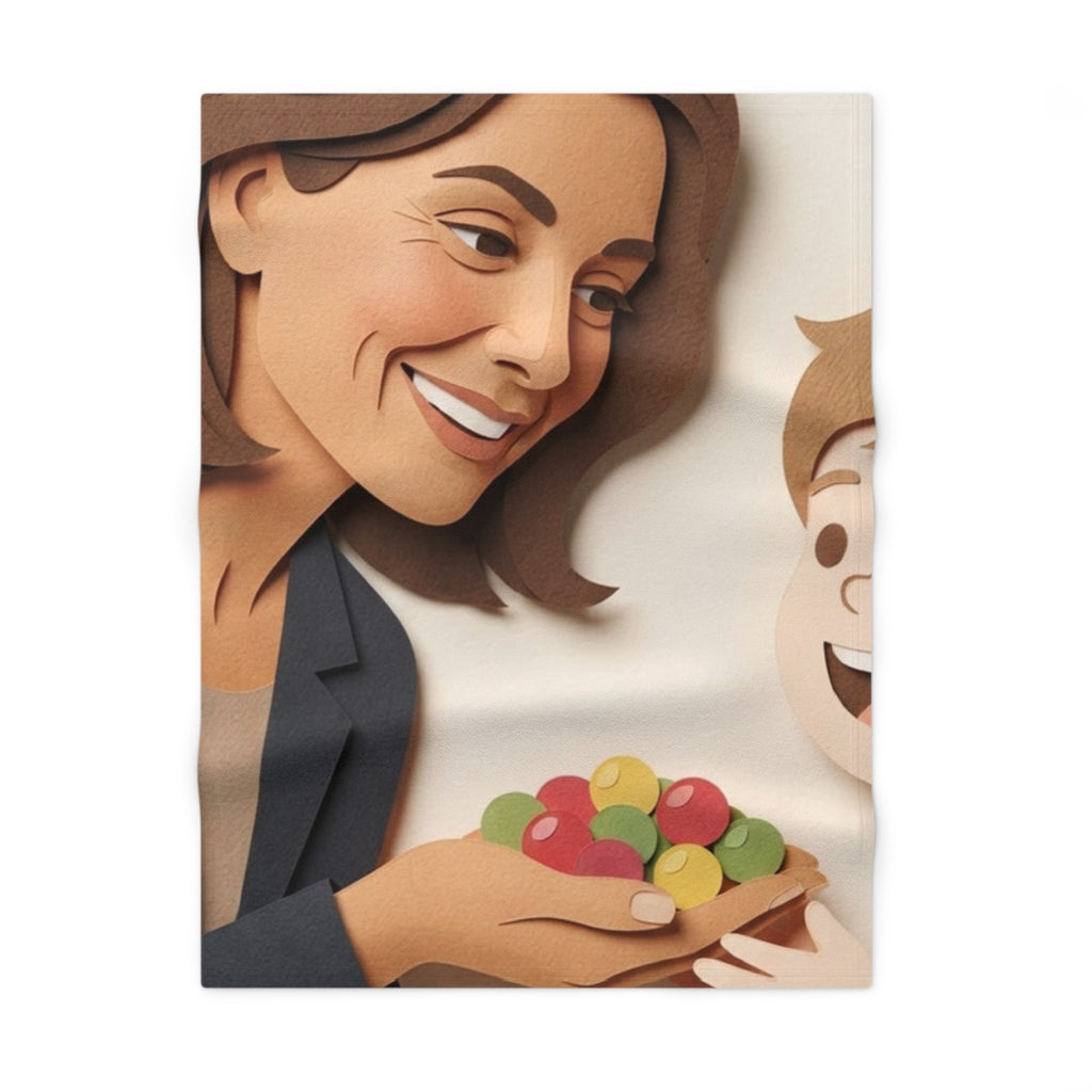Soft Fleece Baby Blanket - Sharing Joy Nursery | Echovira...