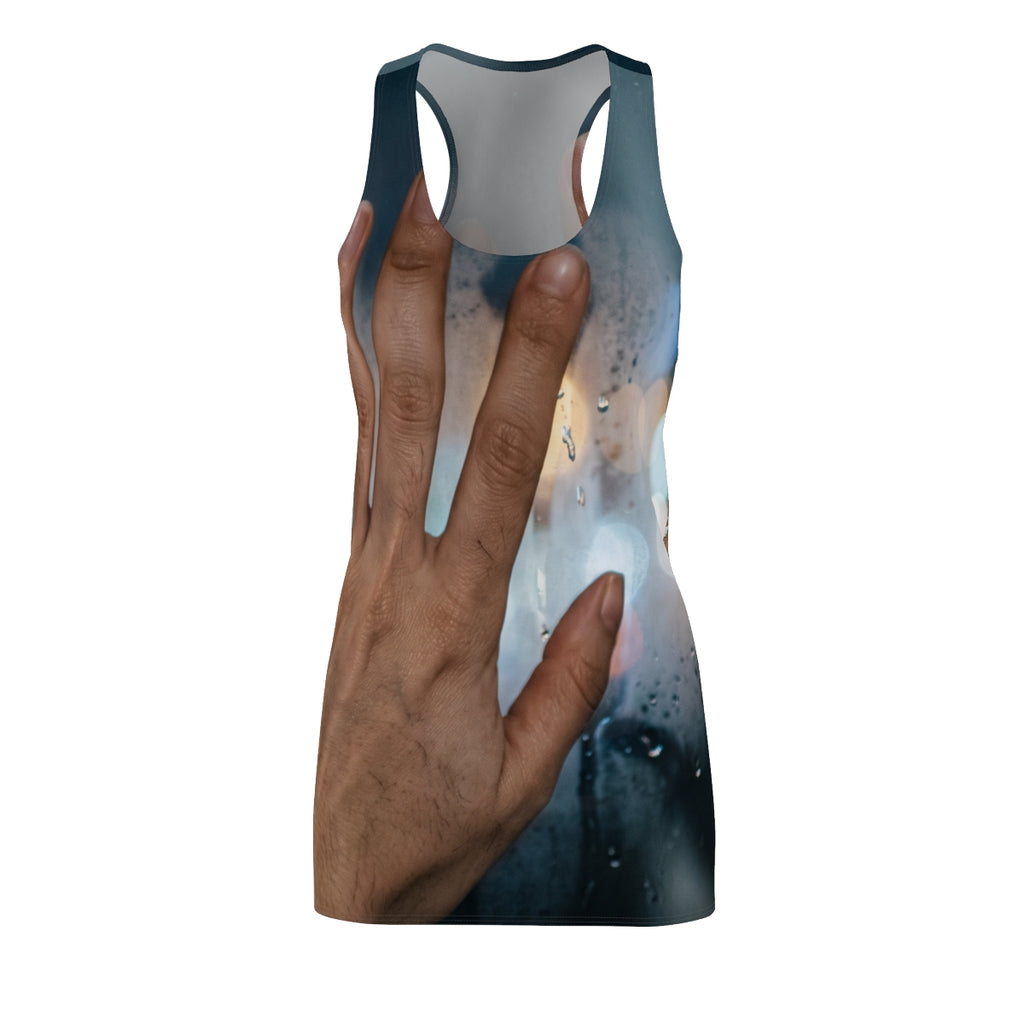 Rainy City Window Racerback Dress