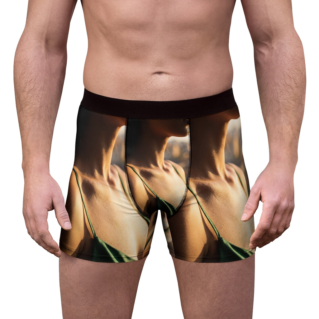 Men's Boxer Briefs - Golden Hour Edge