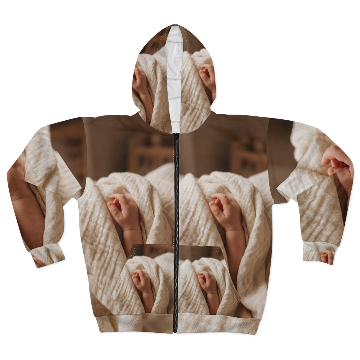 Unisex Zip Hoodie - Gentle Touch Layer