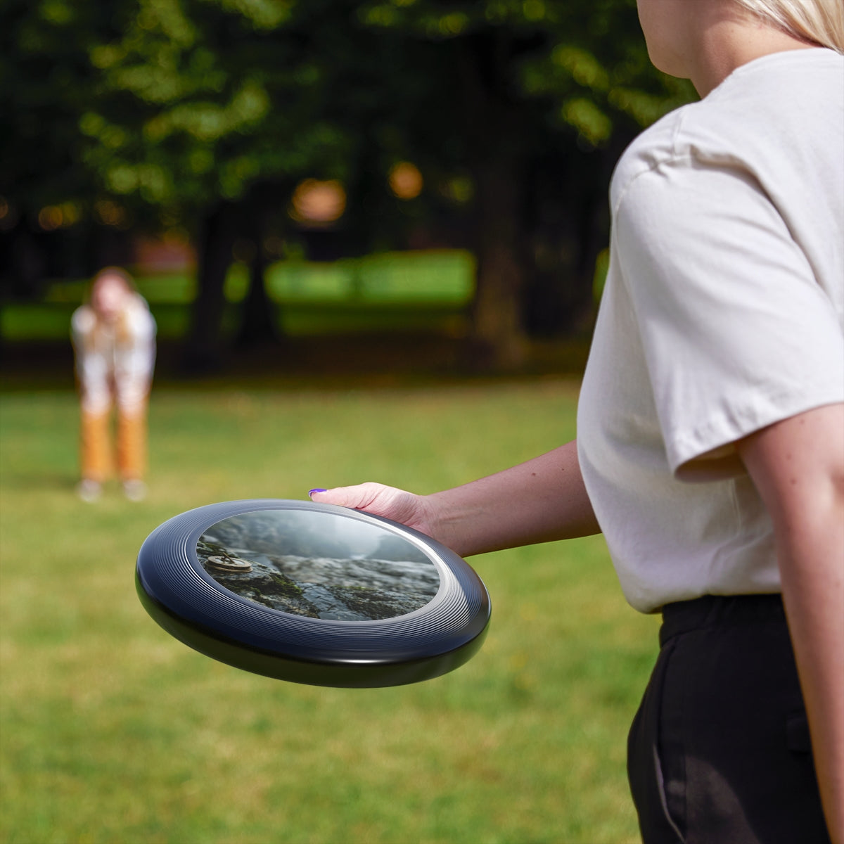 Misty Mountain Sundial Wham-O Frisbee