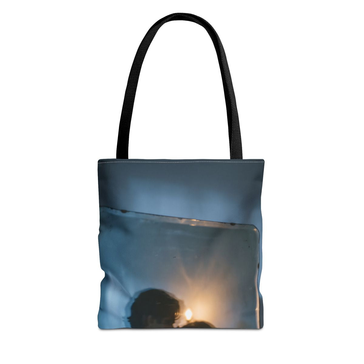 Midnight Reflections Tote Bag - Dark Academia Carryall |...