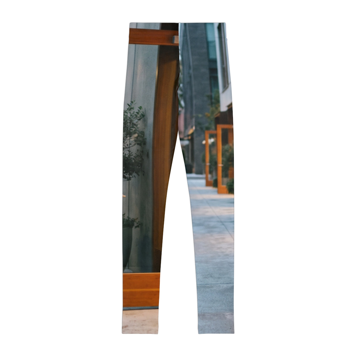 Youth Leggings - Twilight Promenade Architecture | Echovira...