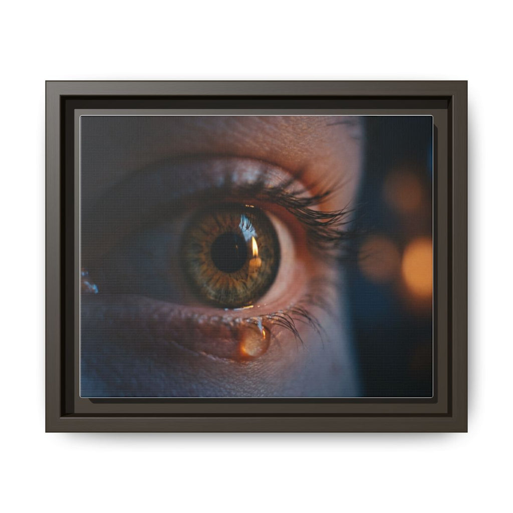Framed Matte Canvas - Mystic Eye