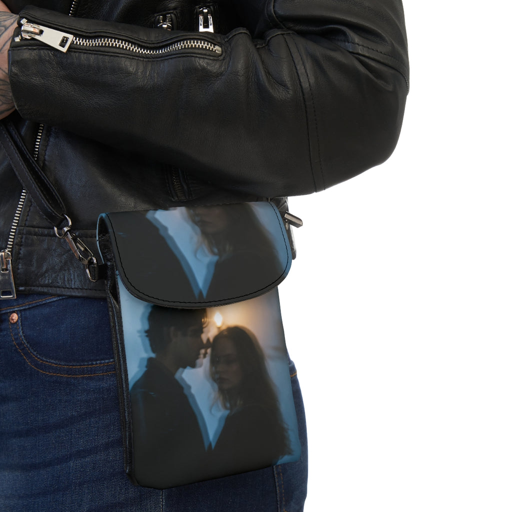 Midnight Shadow Phone Wallet - Cinematic Card Holder |...