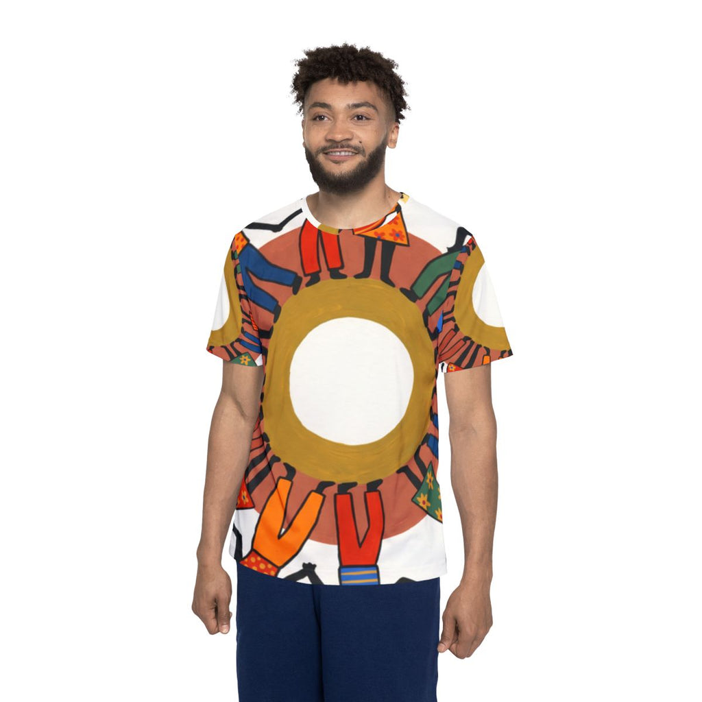 Men's Sports Jersey - Unity Mandala Folk Art | Echovira...