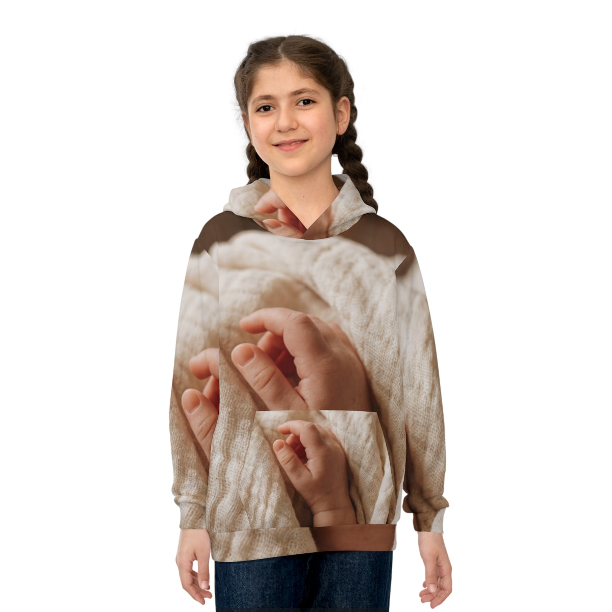 Children's Hoodie - Cozy Organic Cream