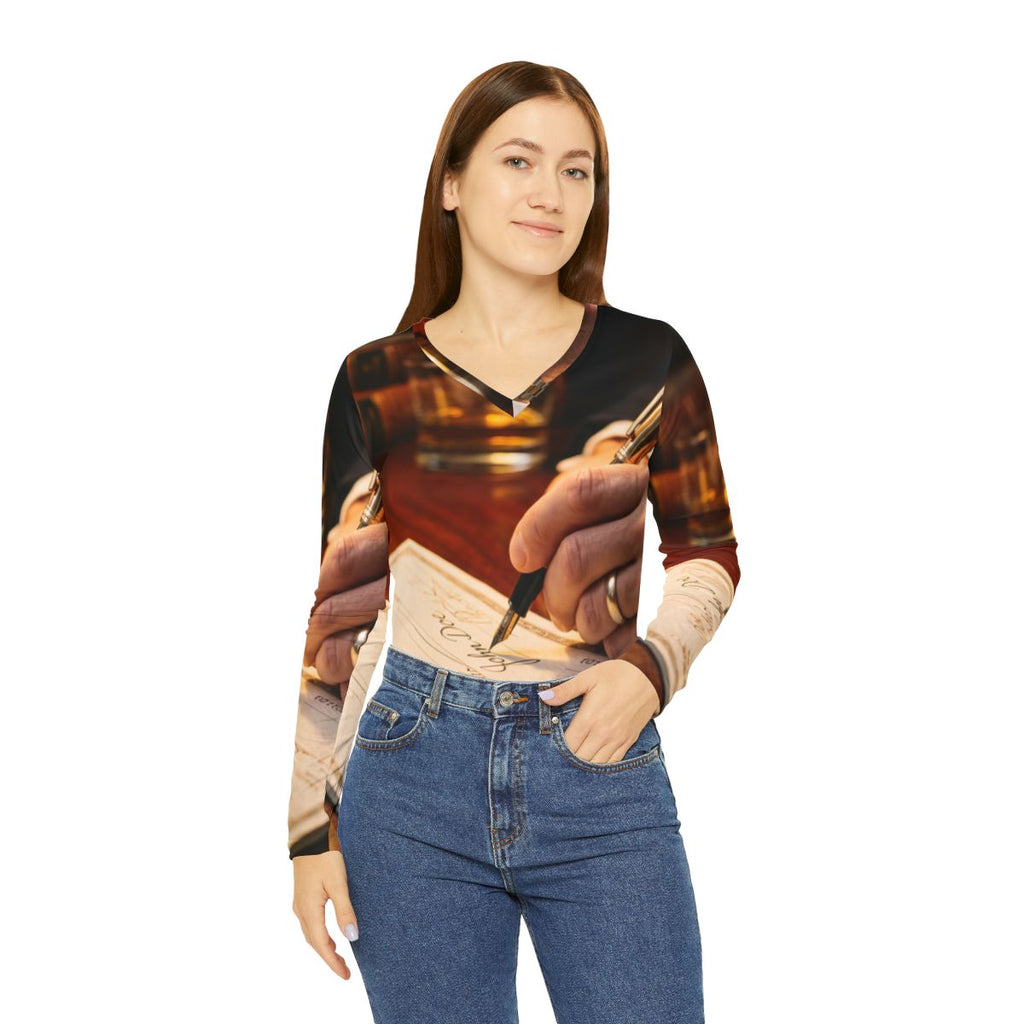 Women's V-Neck - Executive Legacy Classic Cut | Echovira...