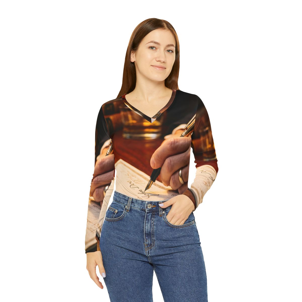 Women's V-Neck - Executive Legacy Classic Cut | Echovira...