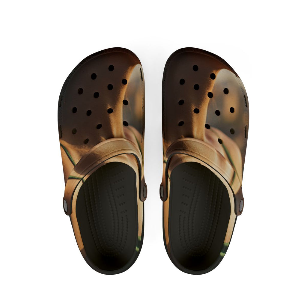 Foam Rubber Shoes - Sun-Kissed Comfort Step