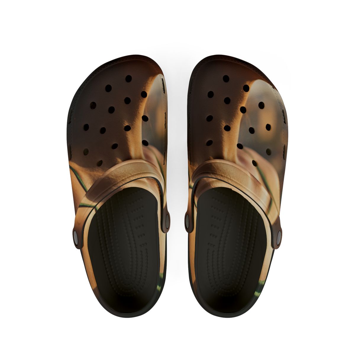 Foam Rubber Shoes - Sun-Kissed Comfort Step