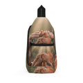 Sling Bag - Golden Rays of Unity Wall Art | Echovira Gallery