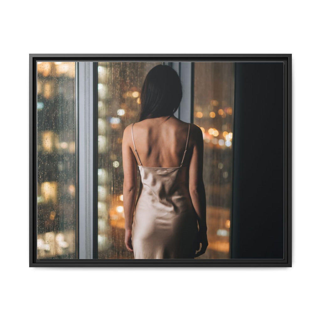 Framed Matte Canvas - Cinematic Nights