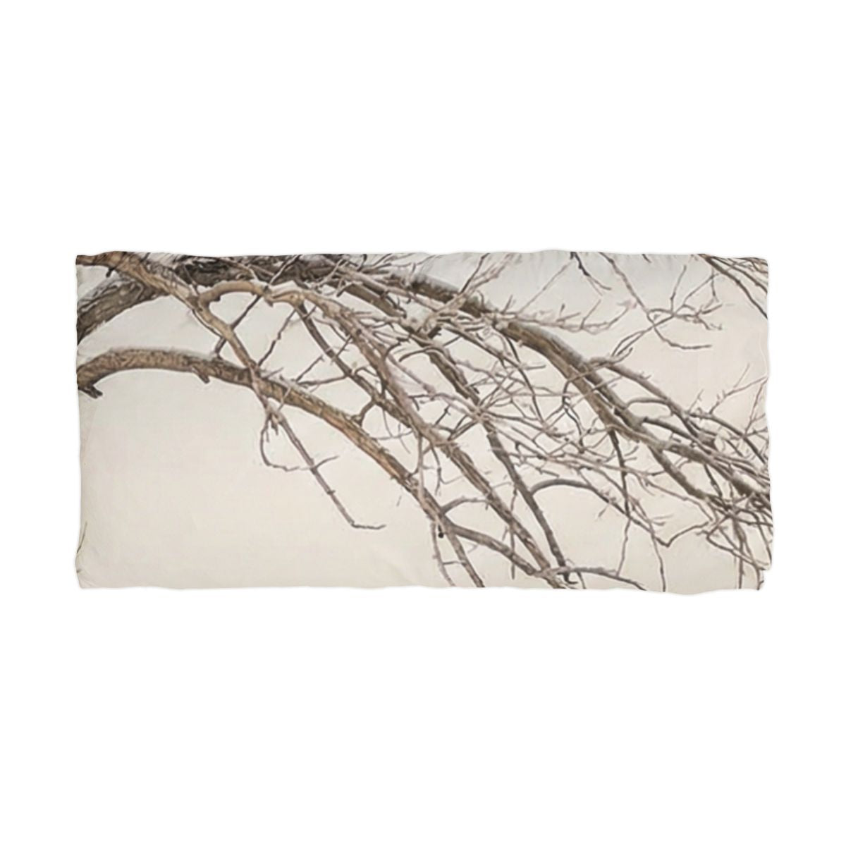 Microfiber Pillowcase - Winter Branch Solitude Landscape |...