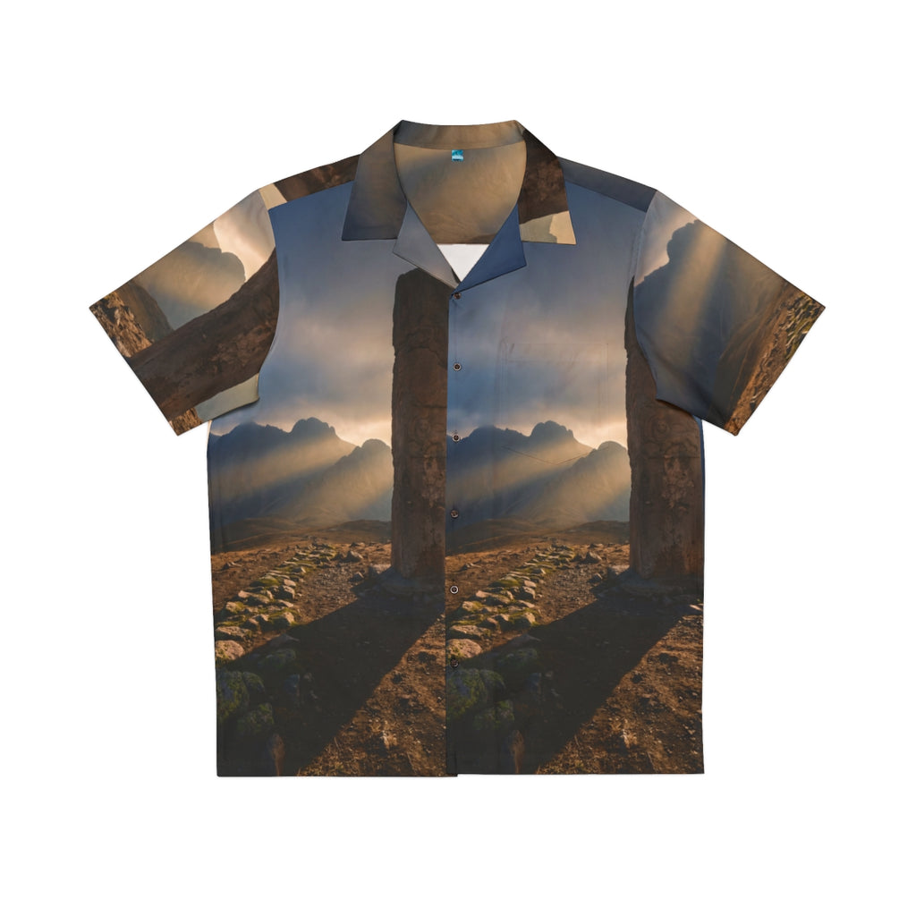 Men's Hawaiian Shirt - Mystic Sun