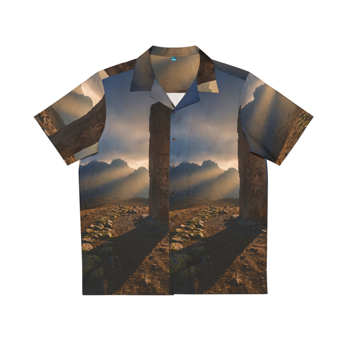Herren Hawaiihemd - Mystic Sun