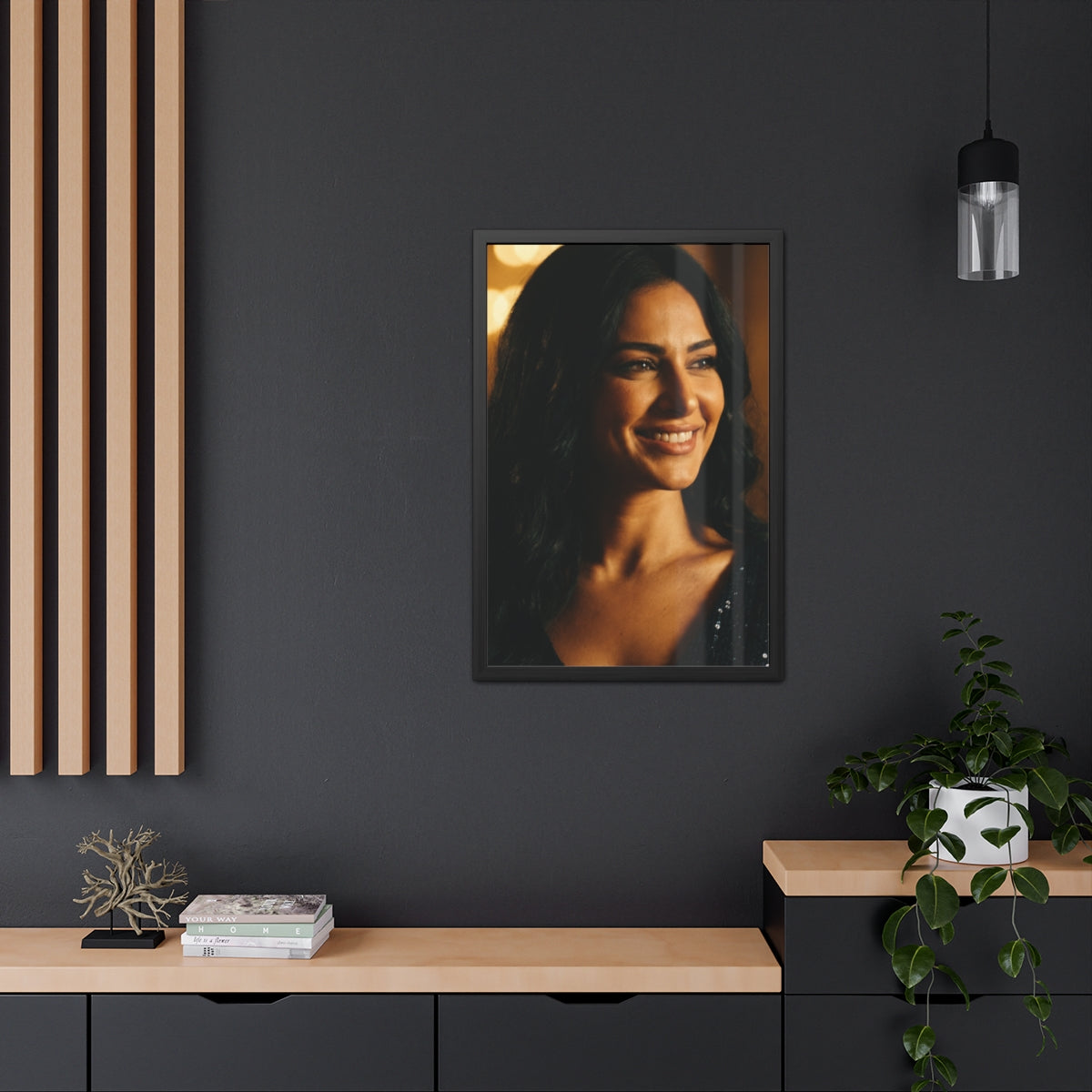 Framed Poster - Cinematic Portrait — Portrait